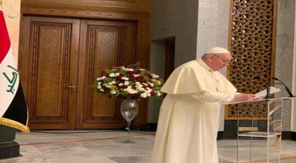 پاپ در بغداد: خشونت، افراط و عدم تسامح دیگر بس است