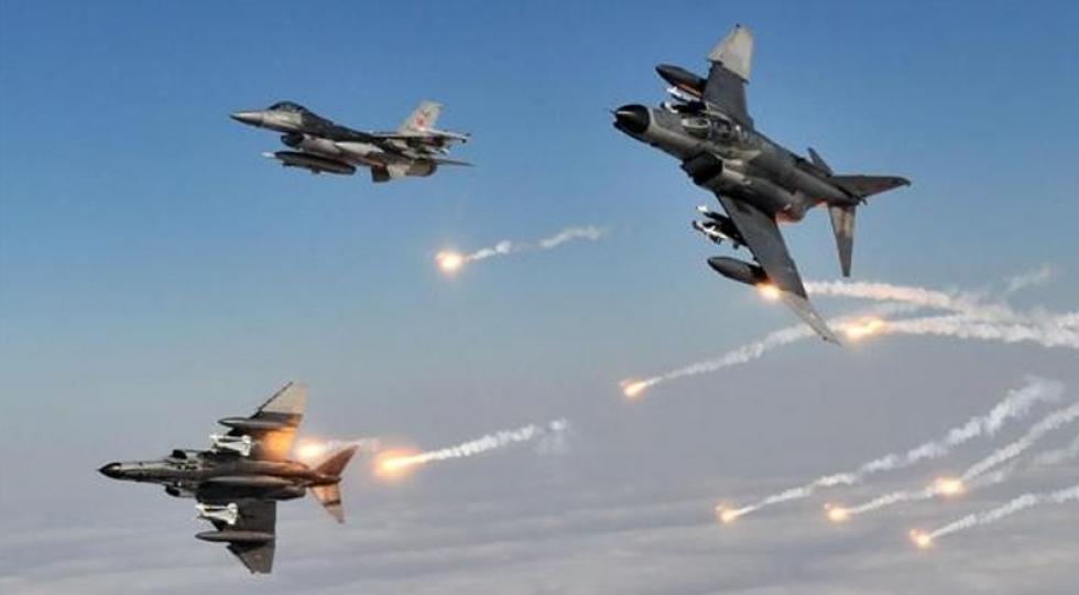 تداوم بمباران اقلیم کردستان توسط جنگندە های ارتش ترکیە