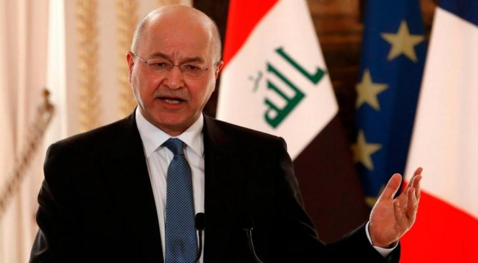 برهم صالح: عراق با همبستگی ارتش، حشد و پیشمرگه از پلیدی تروریسم پاک شد