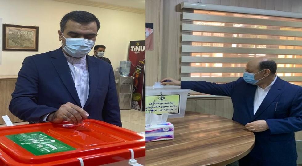گزارش تصویری از آغاز اخذ رای انتخابات ایران در اقلیم کردستان
