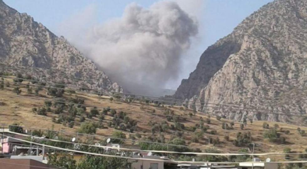 ارتش ترکیه منطقە زاخو در اقلیم کردستان را بمباران کرد