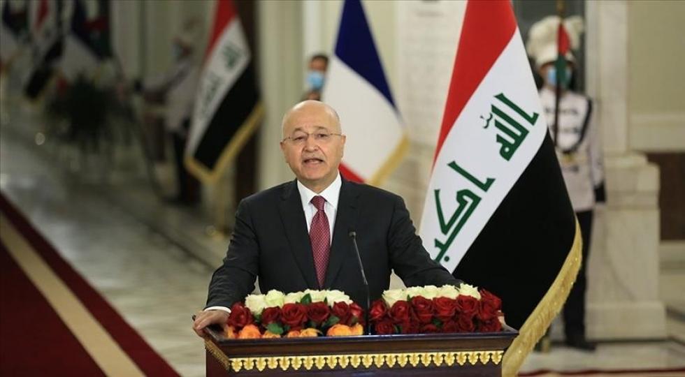 واکنش برهم صالح بە توافق بغداد و واشنگتن