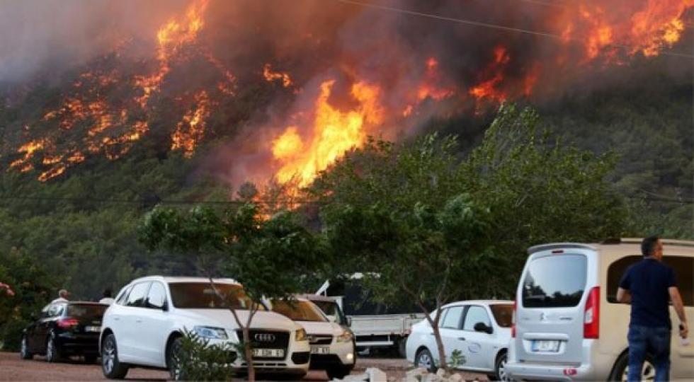 ادعای روزنامه «ینی شفق»؛ گروهی وابسته به «پ ک ک» مسئولیت آتش سوزی ترکیه را برعهده گرفت