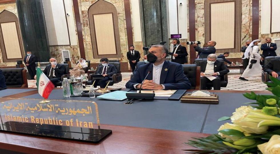 امیرعبداللهیان در نشست بغداد: ایران از عراق در خروج نیروهای نظامی بیگانه و برگزاری انتخابات پشتیبانی می کند