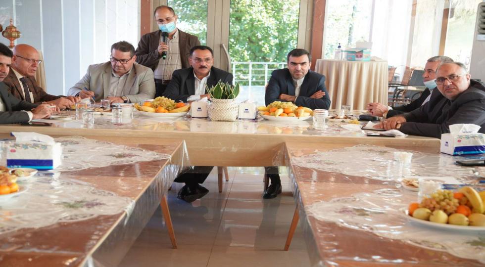 نشست شرکت‌های ایرانی با مدیران وزارت کشاورزی و منابع آب اقلیم کردستان + تصاویر