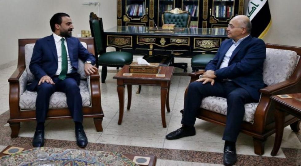 تاکید برهم صالح و محمد الحلبوسی بر لزوم تقویت امنیت و ثبات عراق
