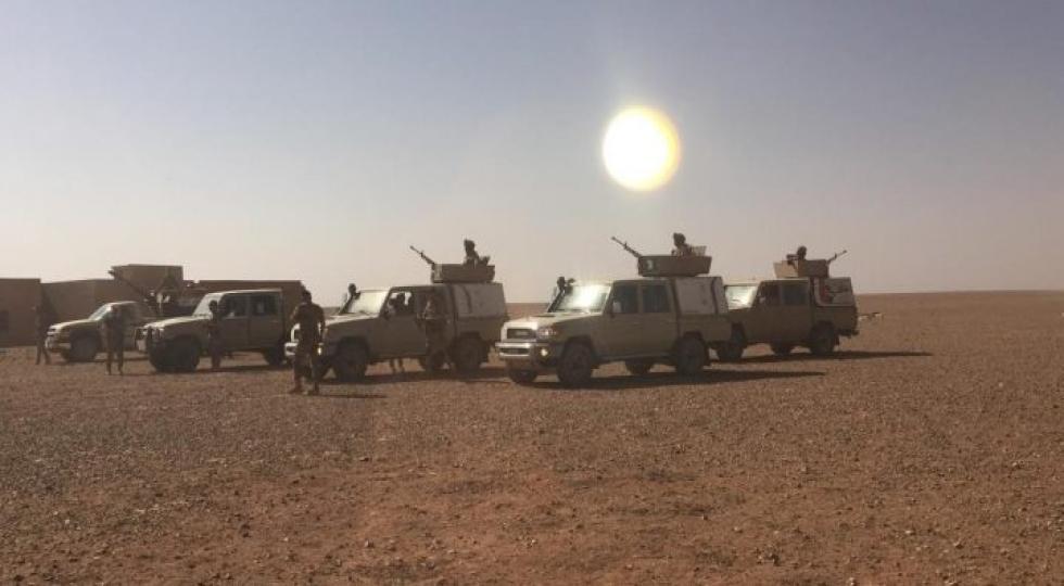 عملیات مشترک الحشدالشعبی و ارتش عراق علیه داعش در رشته کوه های حمرین