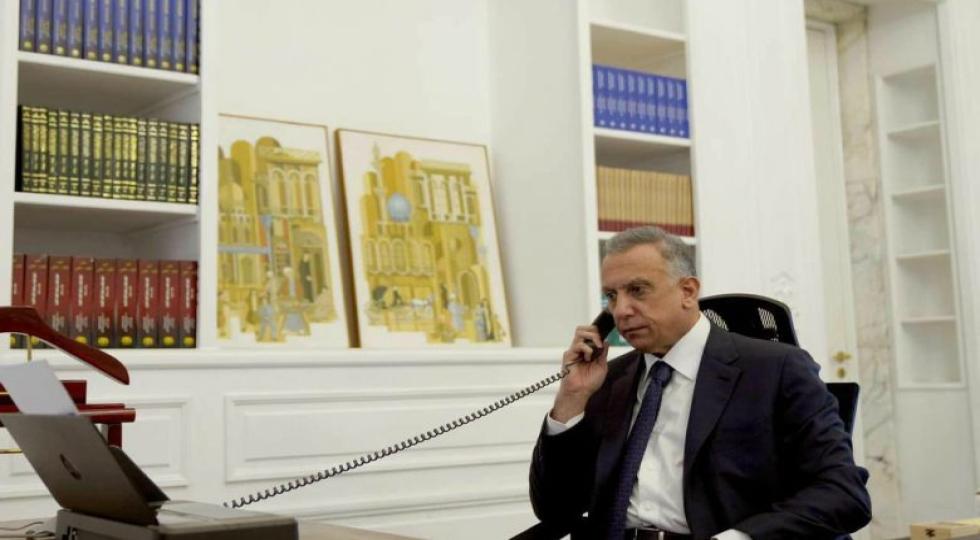گفت وگوی  تلفنی وزیر خارجه انگلیس با مصطفی الکاظمی