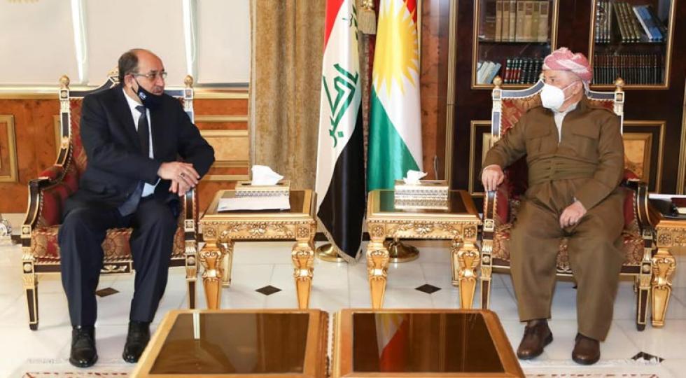 تاکید بارزانی و مالکی بر تداوم تلاش‌ها برای گذر از چالش‌های فراروی تشکیل دولت جدید عراق
