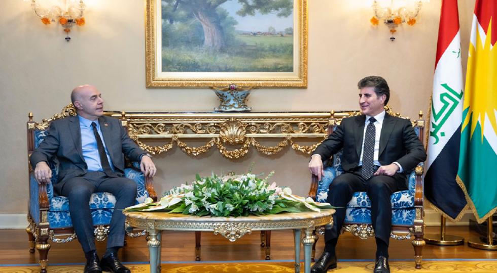 جزئیات دیدار رئیس اقلیم کردستان و سفیر ترکیە در عراق