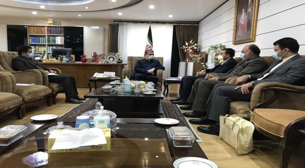دیدار سرکنسول ایران در سلیمانیه با استاندار کردستان