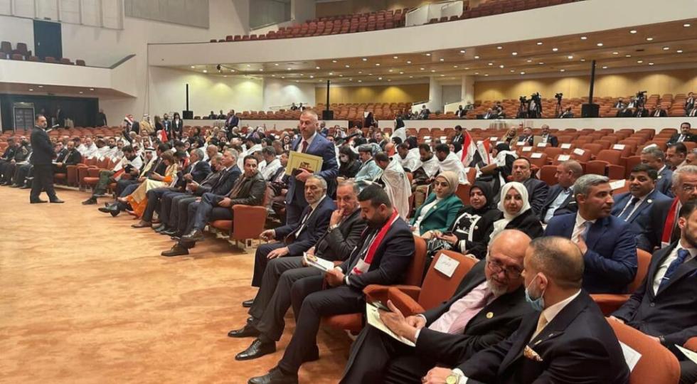 آغاز نخستین جلسه دور جدید پارلمان عراق