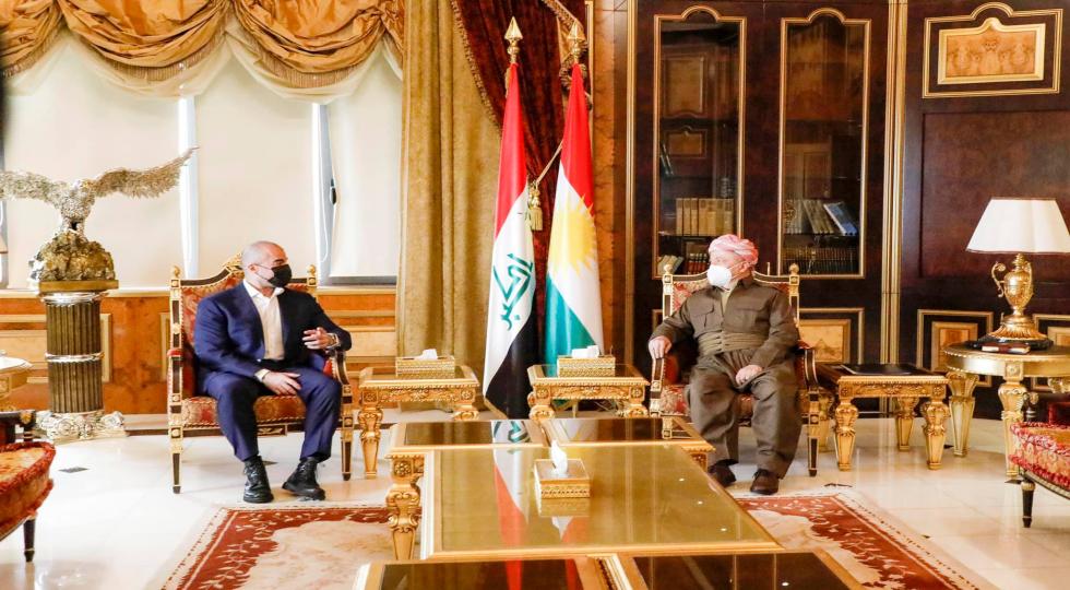 نشست بدون نتیجە بارزانی و بافل طالبانی در خصوص منصب ریاست جمهوری عراق
