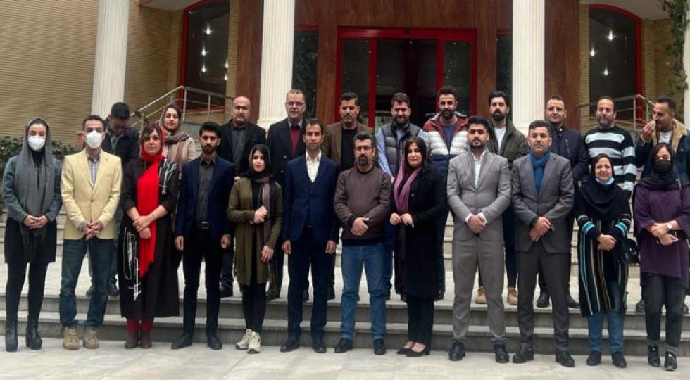 آغاز دومین دوره آموزش کلاس های روزنامه نگاران اقلیم کردستان در ایران