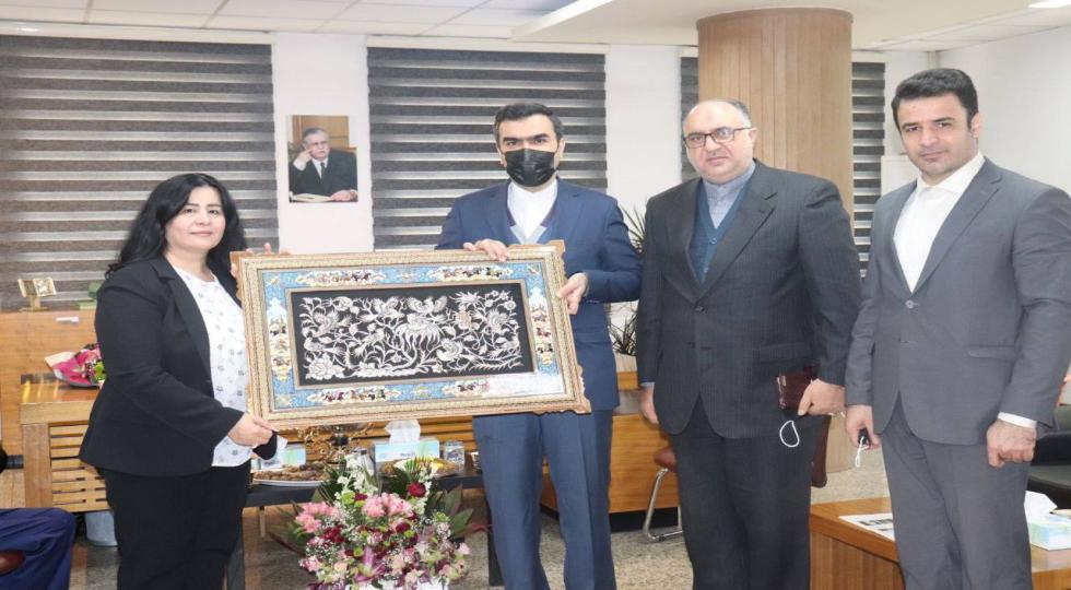 ملاقات سرکنسول جمهوری اسلامی ایران با شهردار جدید سلیمانیه