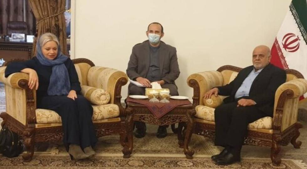 سفیر ایران در بغداد با نماینده دبیرکل سازمان ملل در عراق دیدار کرد