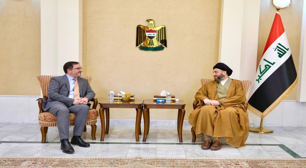 حکیم در دیدار سفیر انگلستان؛ شرط ما برای گفتگو با کشورهای جهان احترام به حاکمیت و عدم دخالت در امور داخلی عراق است
