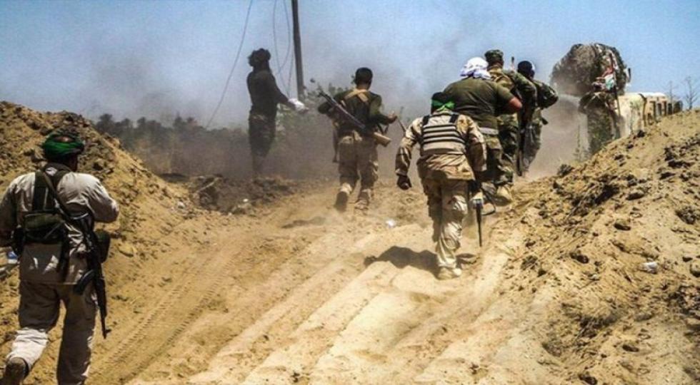 شهادت دو نیروی الحشد الشعبی در درگیری با داعش در دیالی