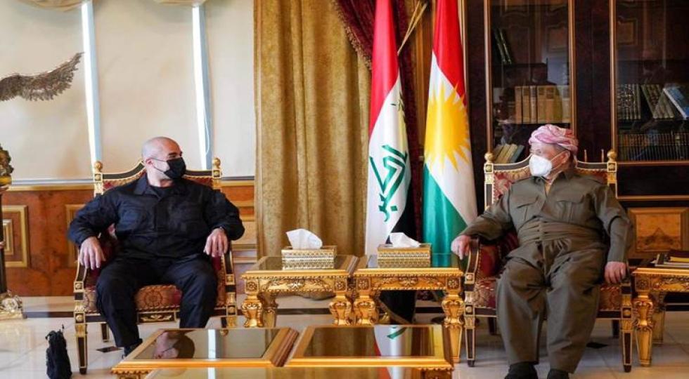 تاکید مسعود بارزانی و بافل طالبانی بر موضع مشترک کُردها در بحران سیاسی عراق