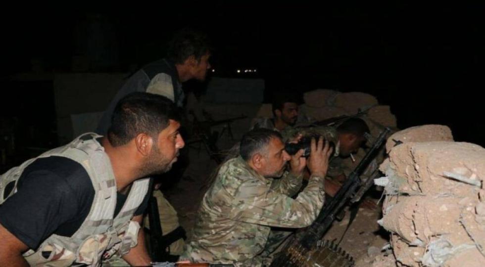 دفع حمله داعش در صلاح الدین عراق توسط الحشد الشعبی
