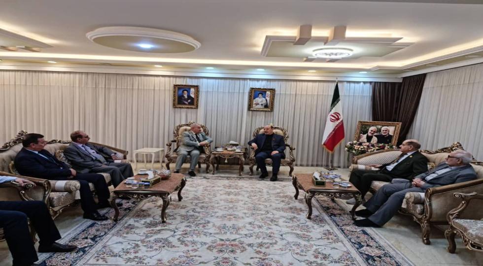 دیدار سرکنسول ایران در اربیل با مسئول اتاق بازرگانی  موصل و سرکنسول فرانسە
