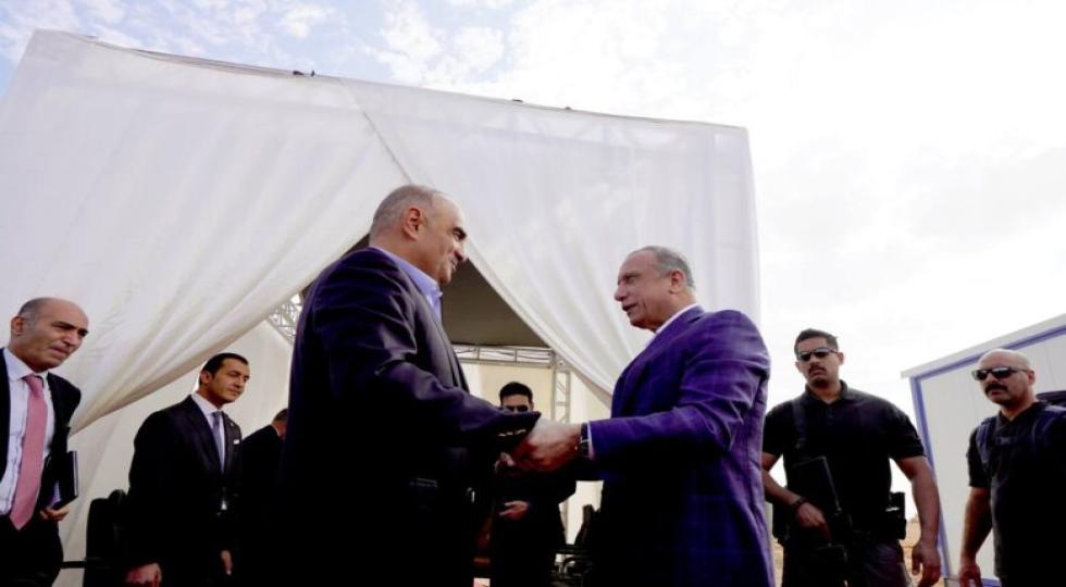 نخست وزیران دو کشور سنگ بنای پروژه اتصال برق عراق به اردن را بنا نهادند