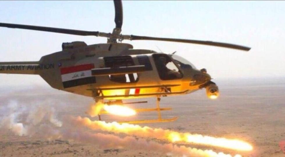 انهدام سه پناهگاه داعش در صلاح الدین عراق