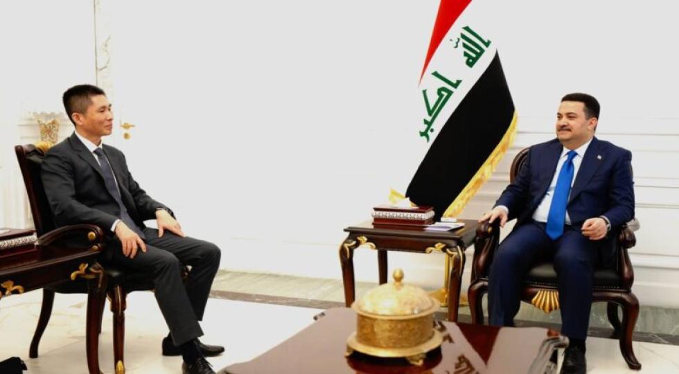 تاکید نخست وزیر عراق بر تمایل دولتش بە گسترش همکاری با چین