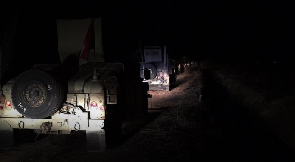 حملە داعش بە نیروهای ارتش عراق در کرکوک