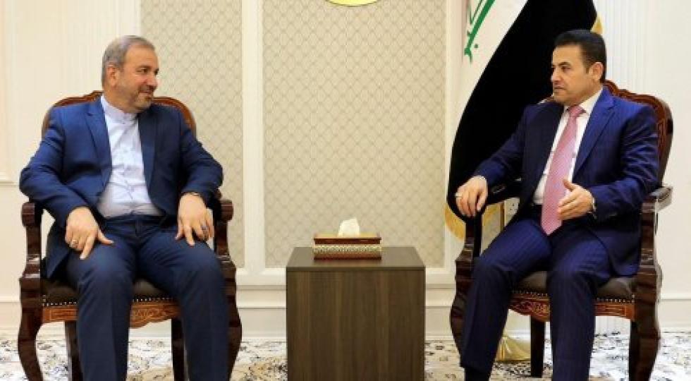 گفت وگوی سفیر ایران با مشاور امنیت ملی عراق درباره امنیت مرزها