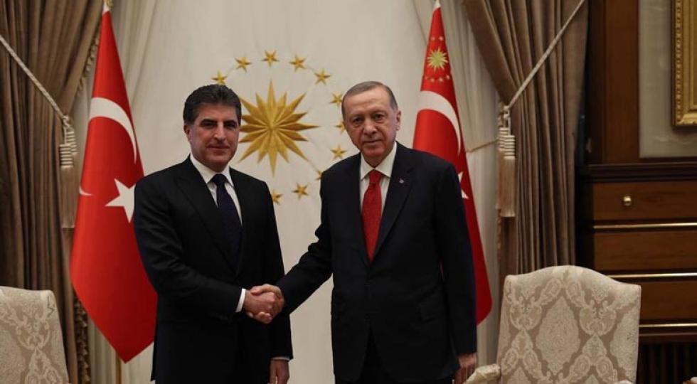 تأکید نچیروان بارزانی و اردوغان بر تقویت همکاری در جهت تأمین انرژی جهان