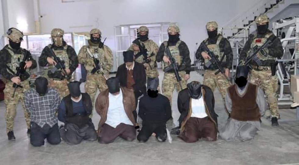 7 تروریست داعشی در سلیمانیه دستگیر شدند