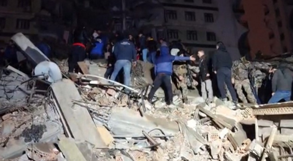 ده ها کشته و زخمی در زمین‌لرزه شدید در منطقه شرق مدیترانه
