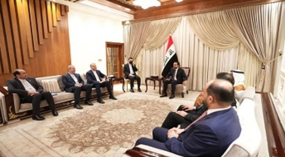 الحلبوسی در دیدار امیر عبداللهیان بر تقویت همکاری عراق و ایران تاکید کرد