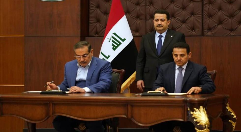 امضای  تفاهم‌نامه همکاری امنیتی میان ایران و عراق