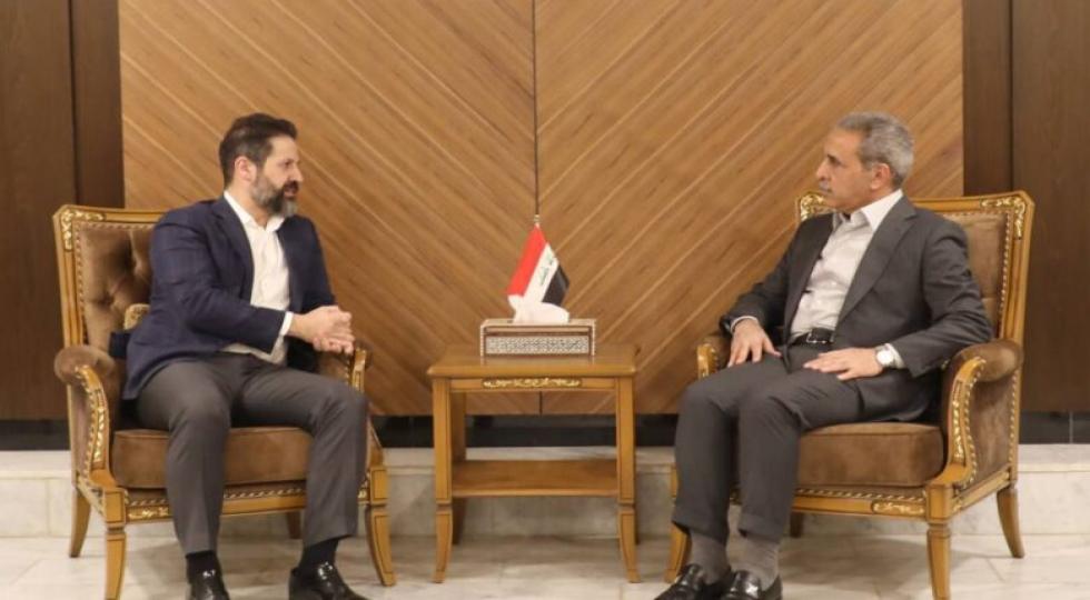 رایزنی رئیس شورای عالی قضایی عراق و معاون نخست وزیر اقلیم کردستان درباره پیامدهای حمله به فرودگاه سلیمانیه 
