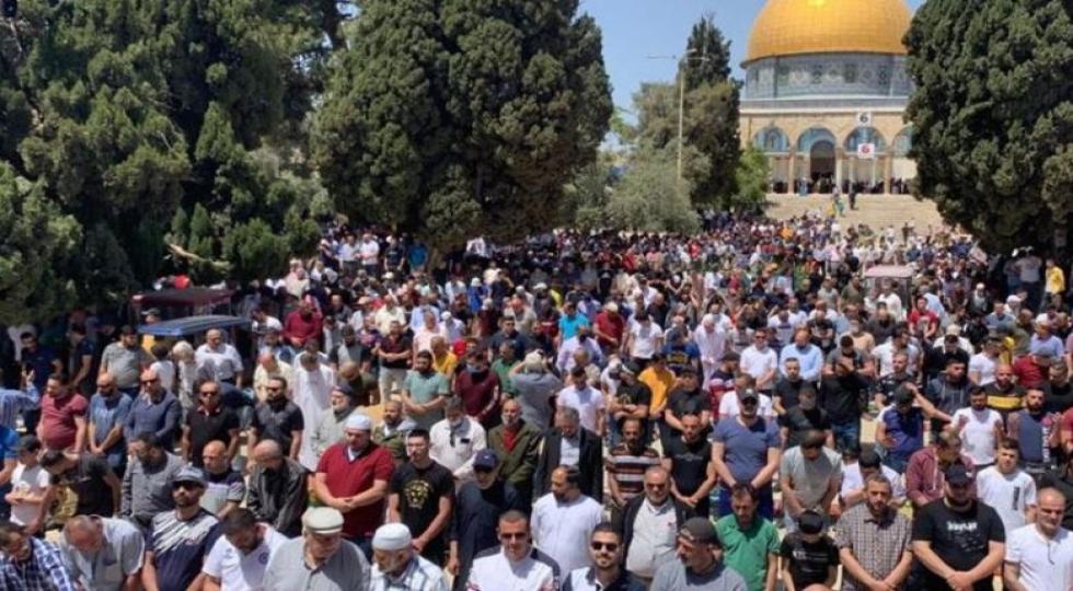 حضور بیش از 4 میلیون فلسطینی در مسجد الاقصی در ماه رمضان
