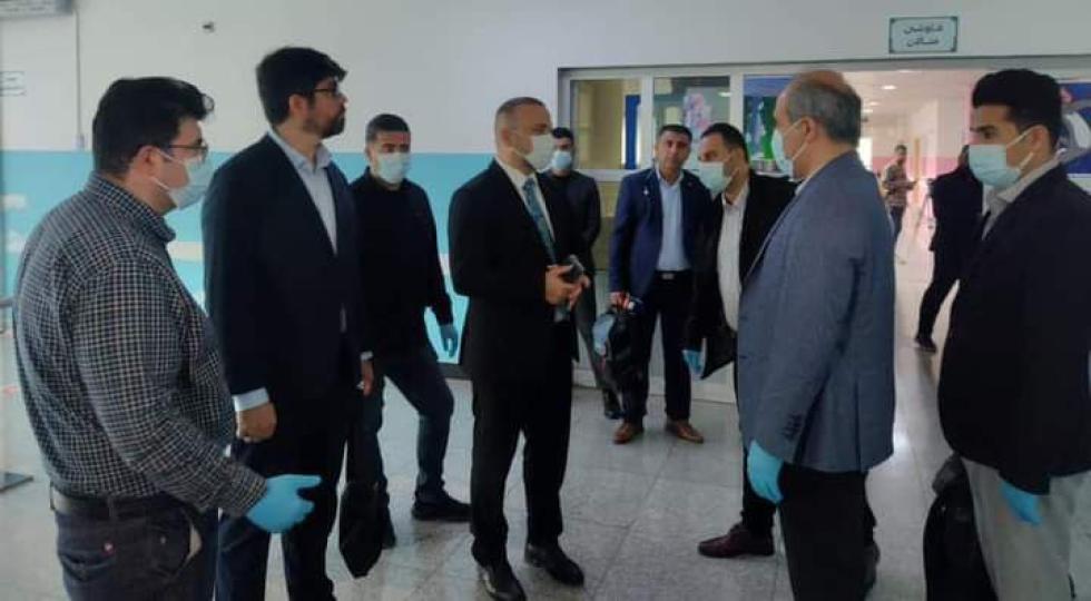 حضور تیم پزشکی ایرانی در حلبچە + تصاویر