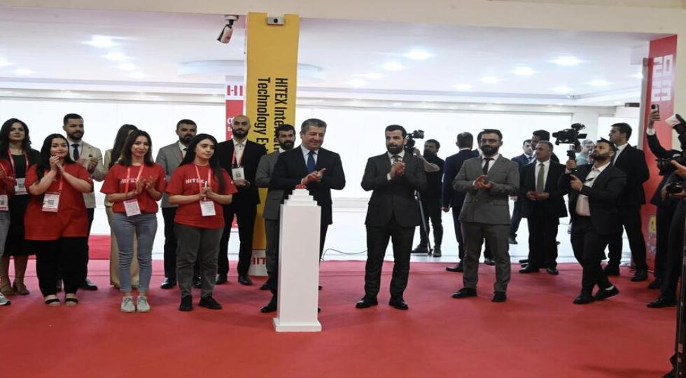 افتتاح نمایشگاه هایتکس در اربیل