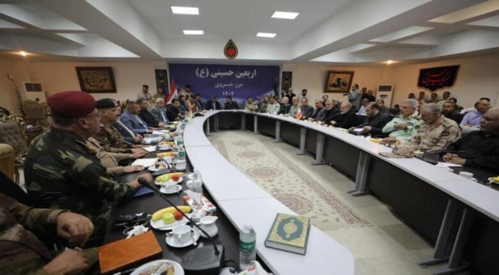 وزرای کشور ایران و عراق در مرز خسروی دیدار کردند