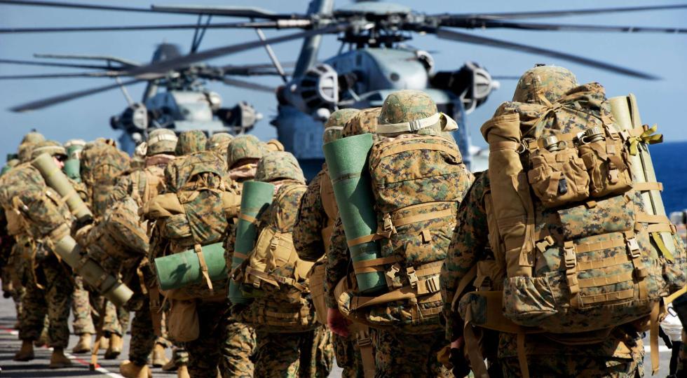 3 هزار ملوان و سرباز نیروی دریایی آمریکا وارد خاورمیانه شدند