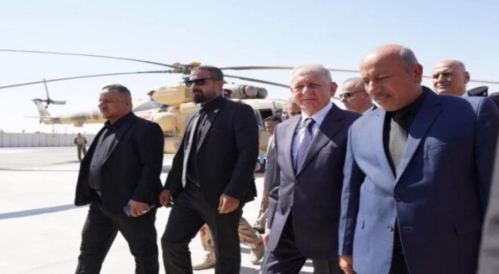 بازدید رئیس جمهور عراق  از کربلای معلی در آستانه اربعین