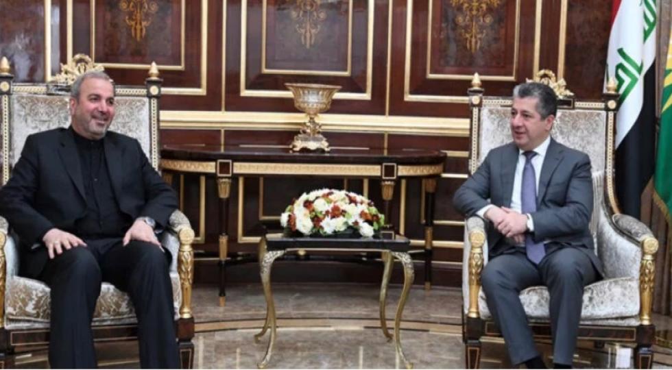 رایزنی سفیر ایران و نخست وزیر اقلیم کردستان در خصوص حل مشکلات اقلیم  و  عراق