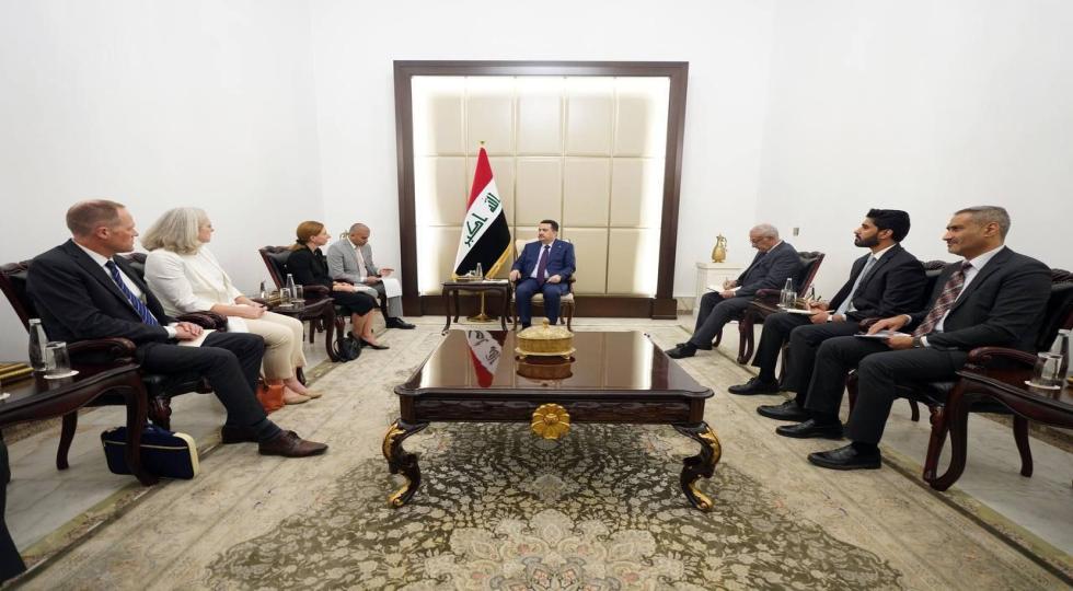  دیدار و رایزنی نخست وزیر عراق و معاون وزیر خزانه‌داری امریکا