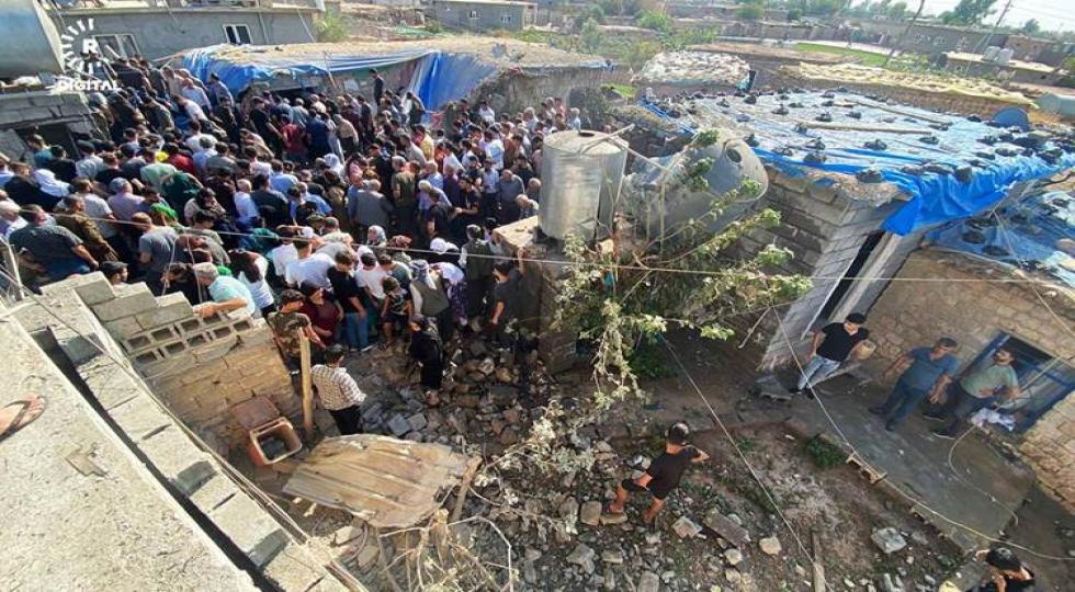 بمباران اردوگاه آوارگان مخمور از سوی ترکیه