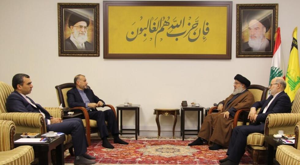 آتش بس در غزه؛ محور گفت‌وگوی وزیر خارجه ایران و دبیرکل حزب الله لبنان