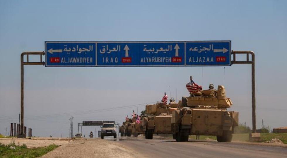 انتقال تجهیزات نظامی امریکا از عراق به شمال شرق سوریه