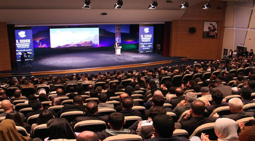 افتتاح دهمین جشنواره بین‌المللی «دهوک» با فیلم «مسی بغداد» + تصاویر