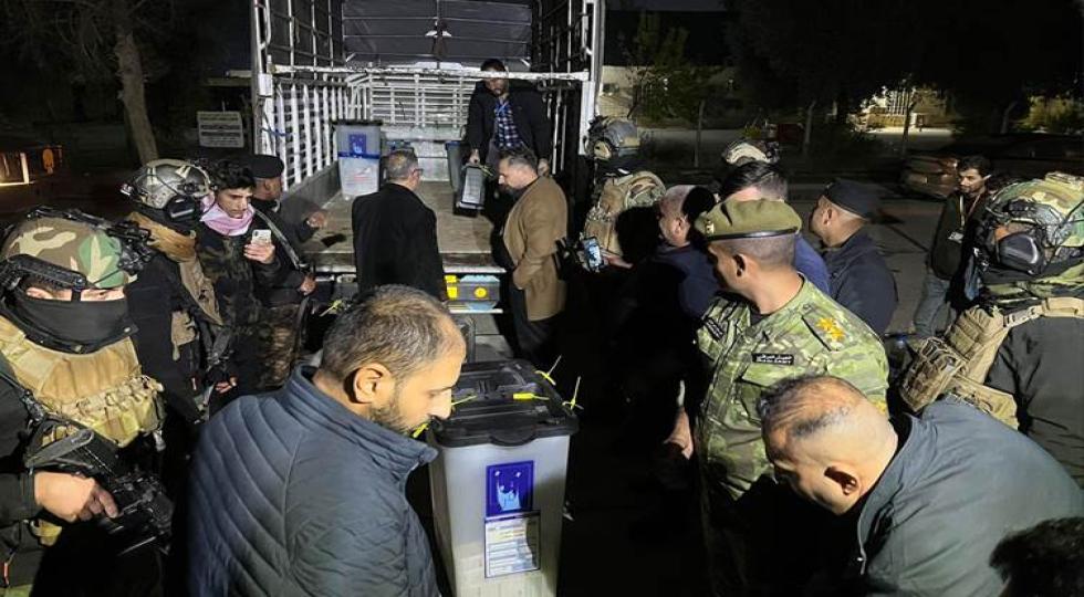 مشارکت 67 درصدی نیروهای امنیتی در انتخابات شوراهای استانی عراق 