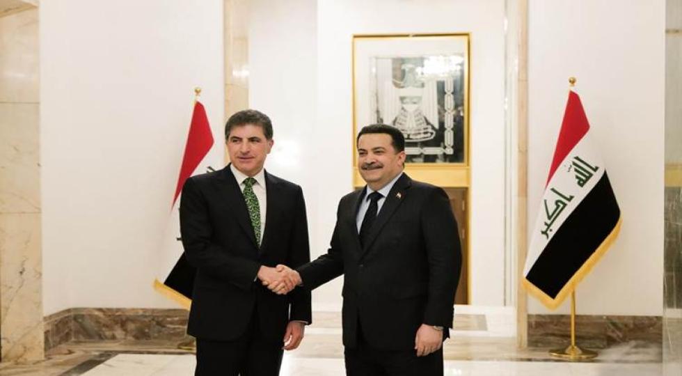 رئیس اقلیم کردستان: سودانی نماینده منافع همه عراقی ها است